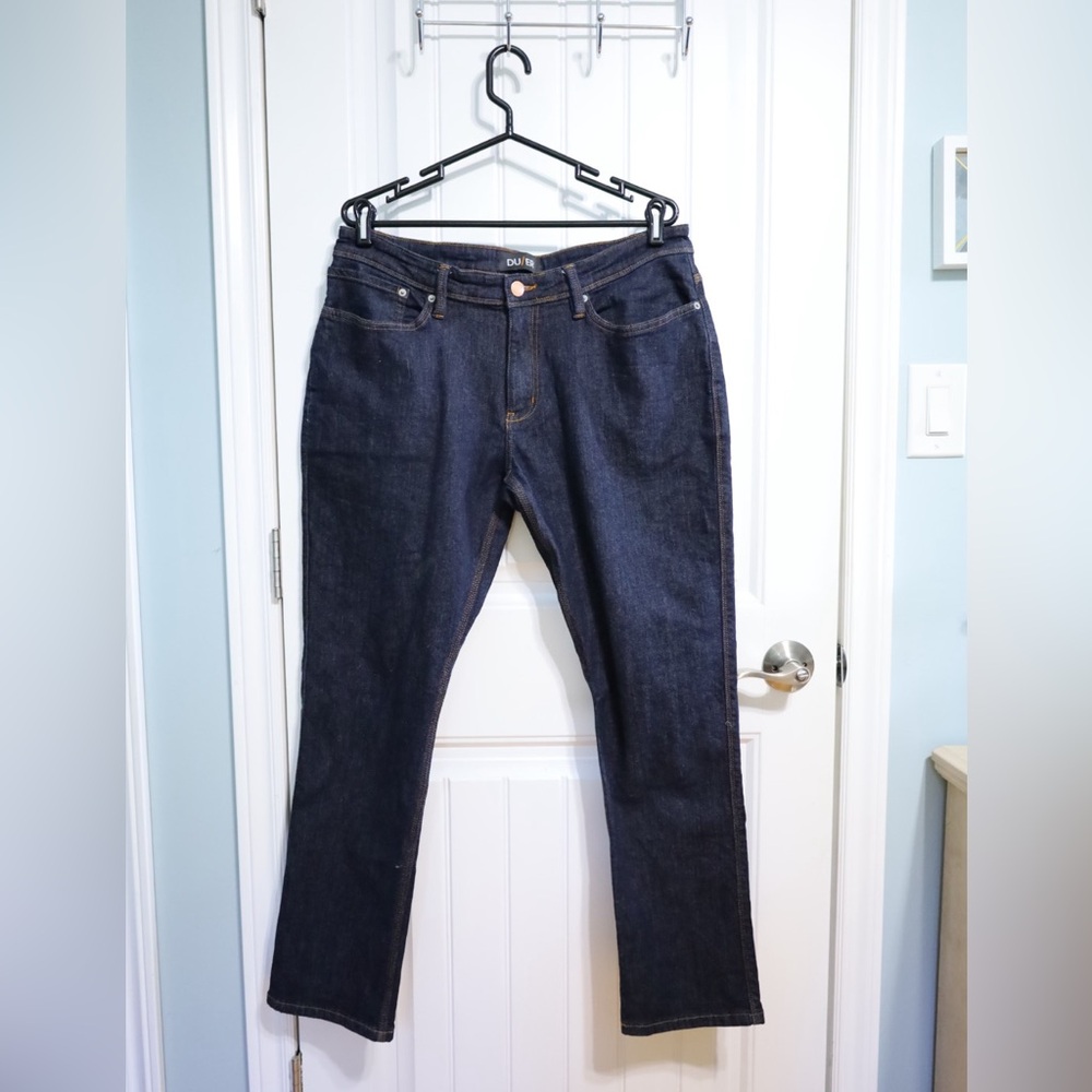 DU/ER Performance Denim Relaxed Taper - Heritage Rinse Mens 36x32 - Picture 2 of 11